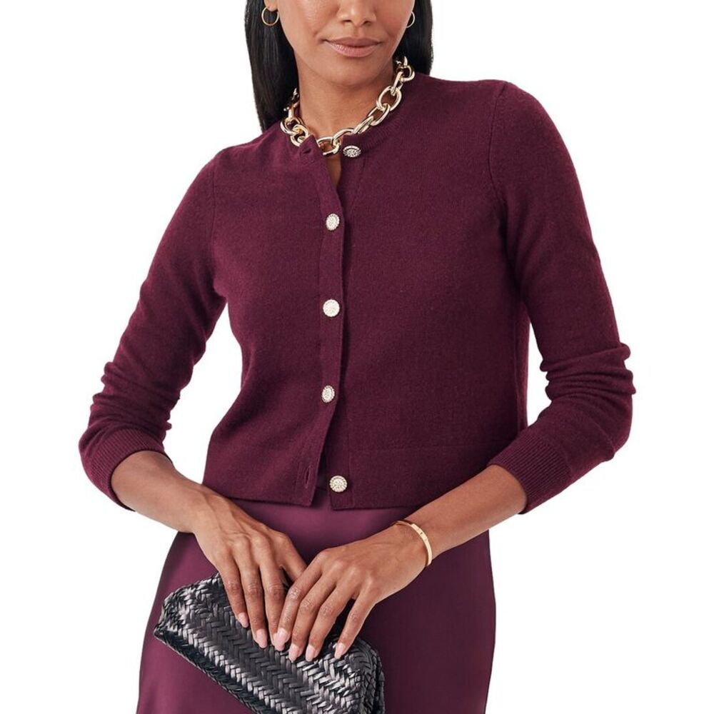 J.Mclaughlin Womens  Gideon Sweater, Red